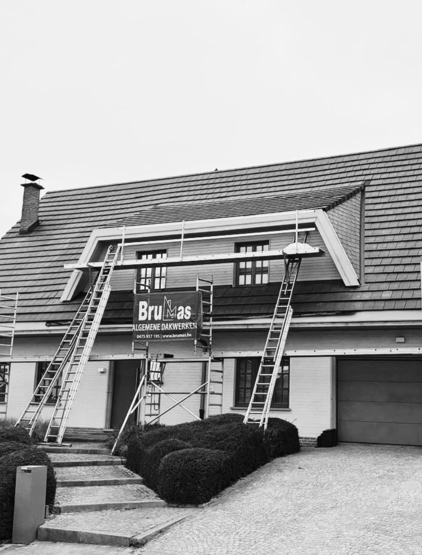 Gerenoveerd dak door Brumas Grimbergen